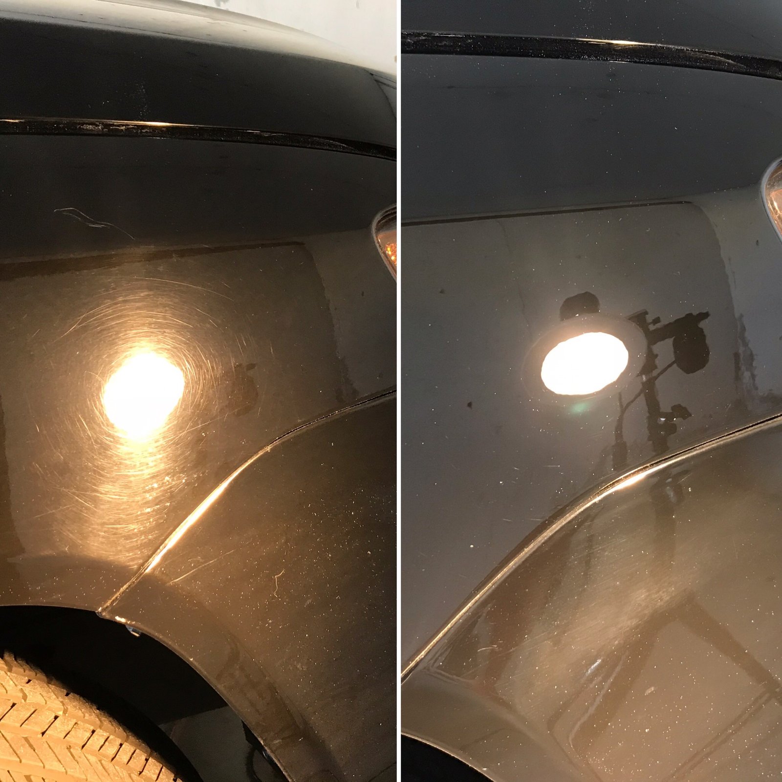 Labor intensive paint correction process