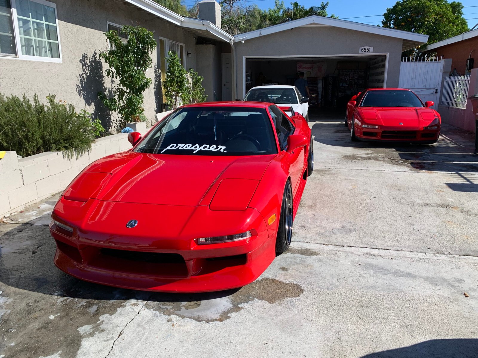 Exterior auto detailing result in Manhattan Beach California