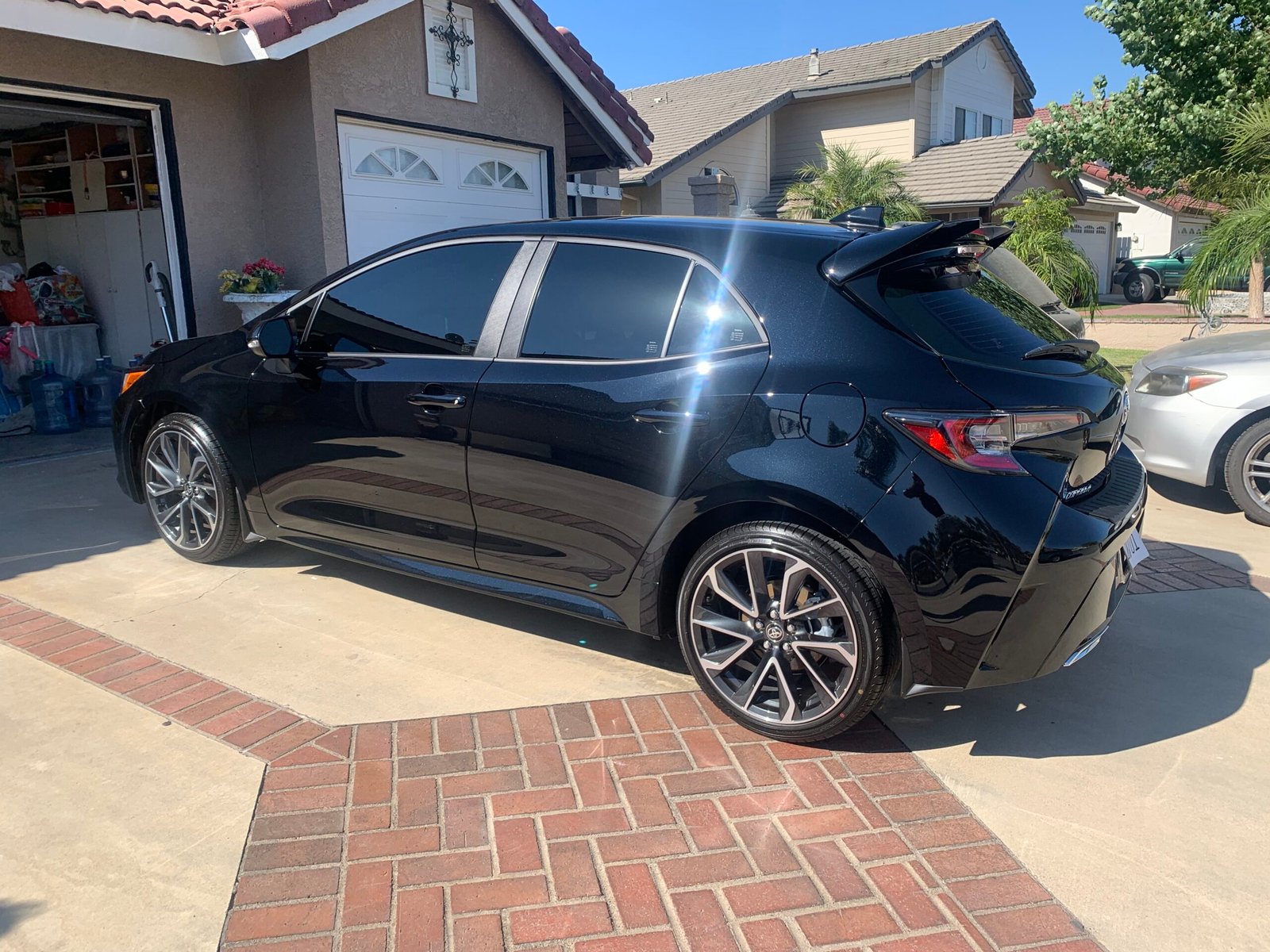 Glossy detailed vehicle by The Gloss Factory Car Care in Redondo Beach